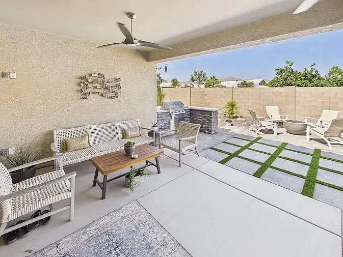 Recently completed landscape project by Fernweh Outdoor